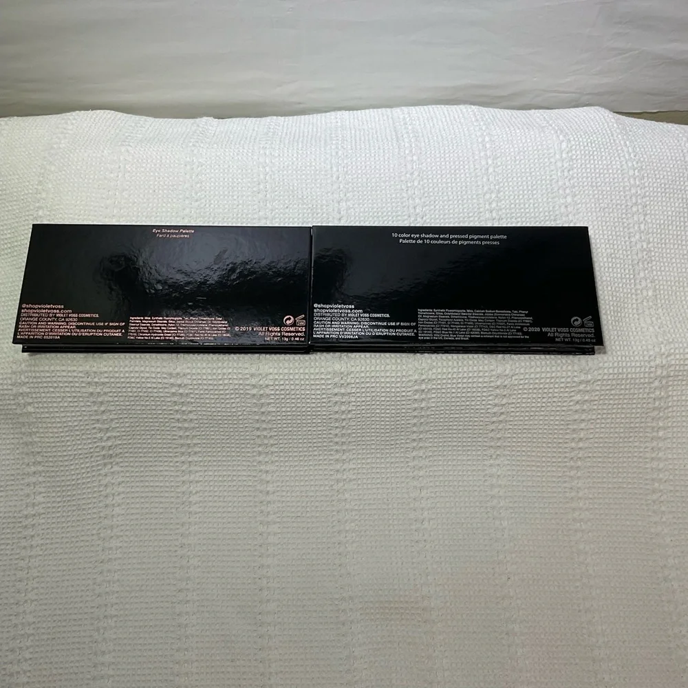 Lot of 2–Violet Voss Essentials‎ & Violet Voss Essentials 2 eyeshadow palettes